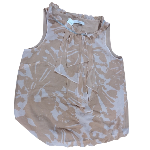 Loft Tank Top Women's XL Flowy Flirty Floral Frenzy - Picture 2 of 9